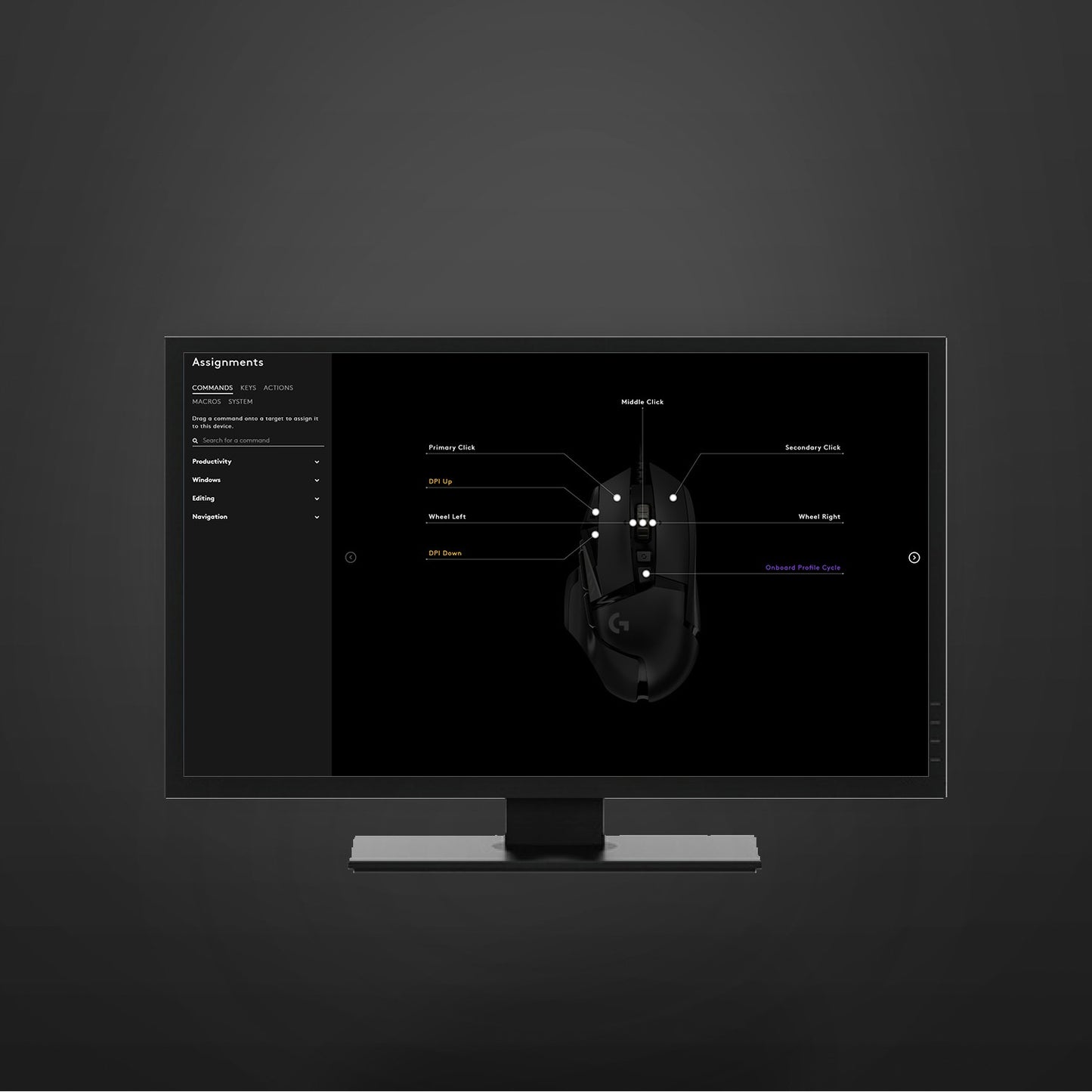 Logitech G 910-005470 mouse