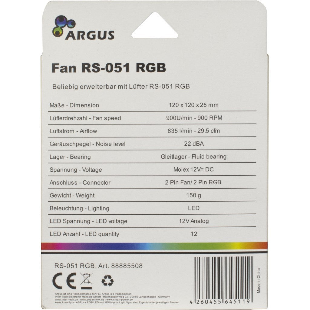 Inter-Tech Argus RS-051 RGB