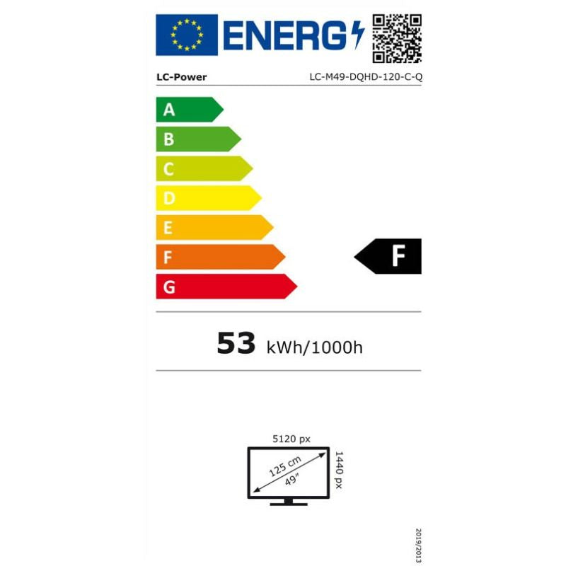 LC-Power LC-M49-DQHD-120-C-Q LED display