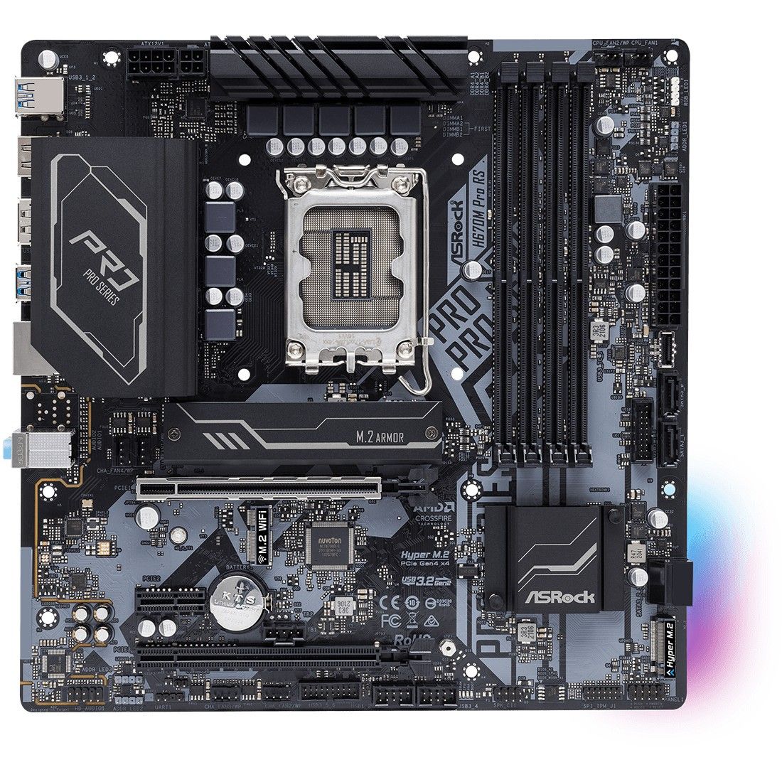 Asrock H670M Pro RS