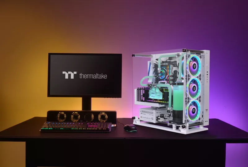 Midi Thermaltake Core P3 TG Pro Snow White