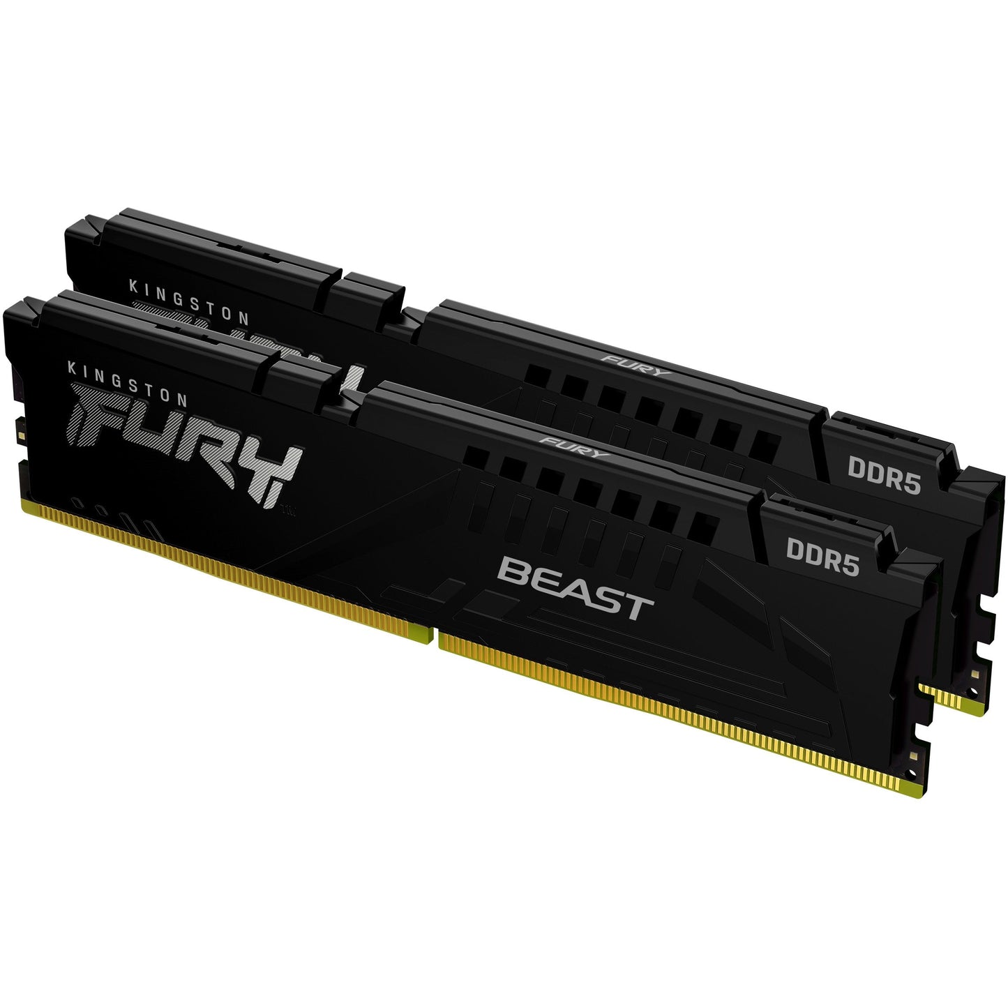 Kingston Technology FURY Beast 64GB 5600MT/s DDR5 CL40 DIMM (Kit of 2) Black