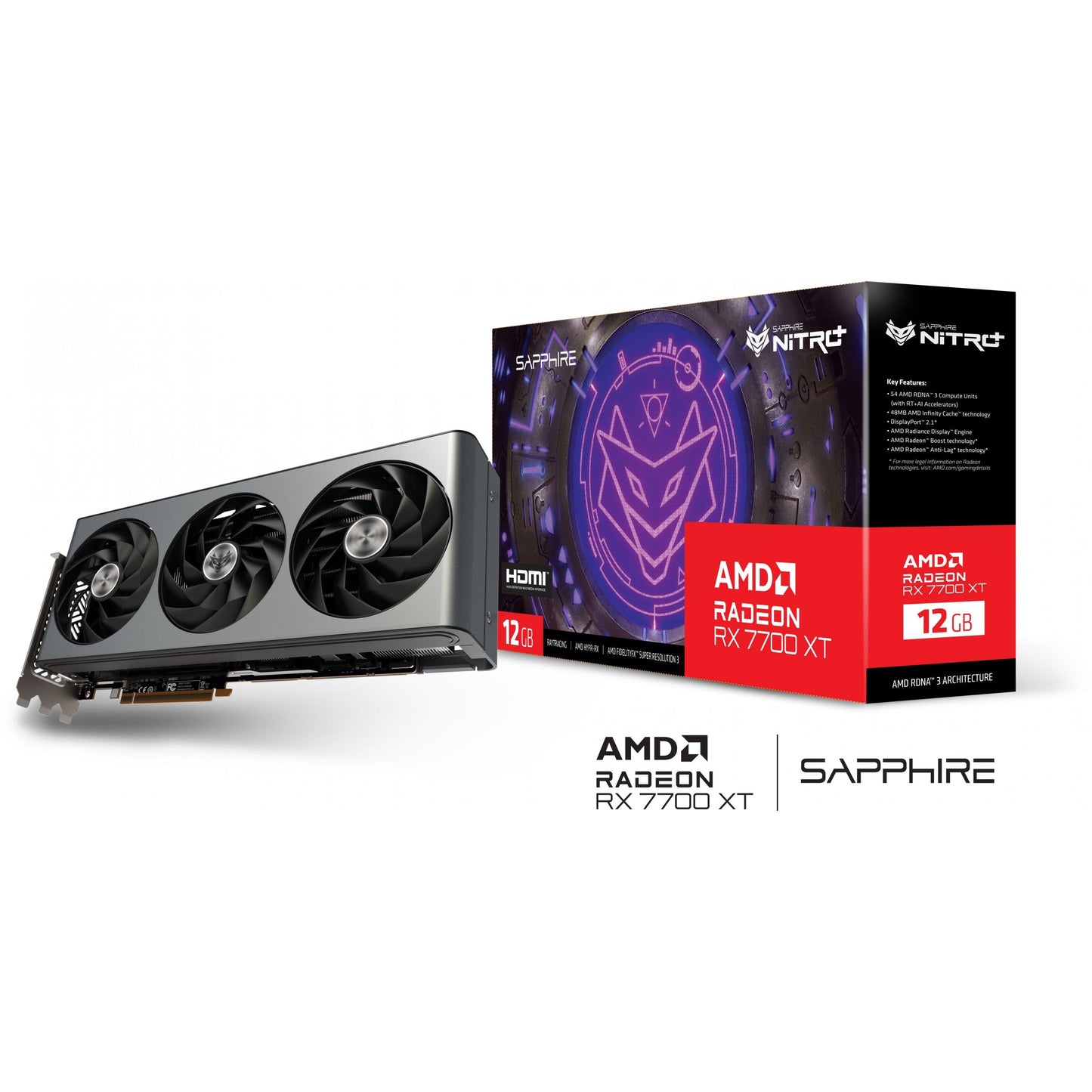 Sapphire NITRO+ Radeon RX 7700 XT