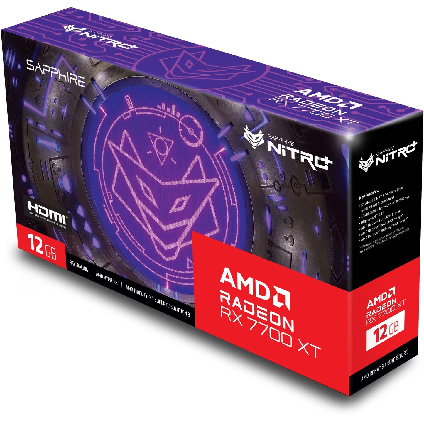 Sapphire NITRO+ Radeon RX 7700 XT
