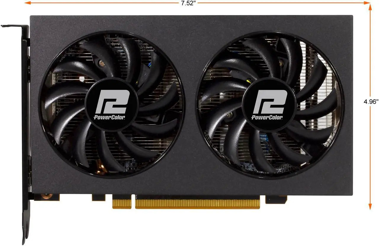 RX 6500XT 4GB PowerColor Fighter Radeon GDDR6 graphics card