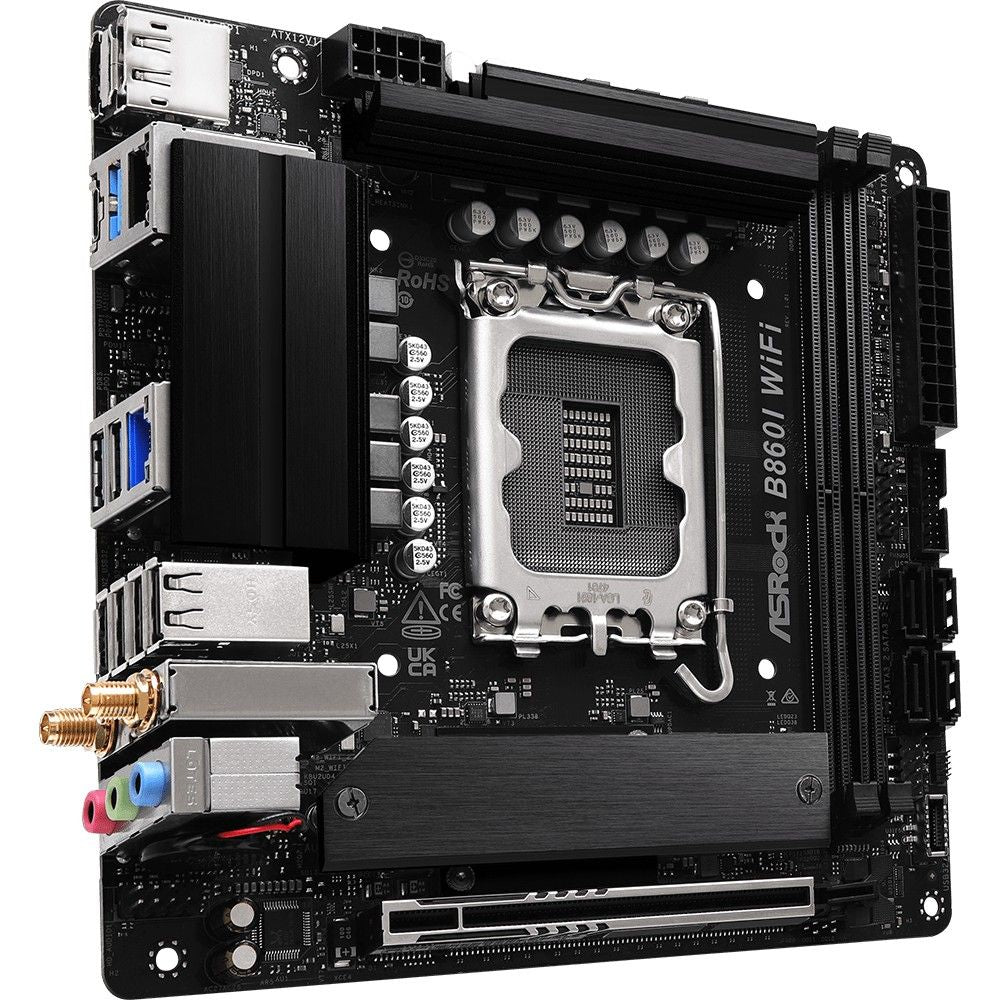 B860I WiFi 1851 mITX HDMI / DP DDR5