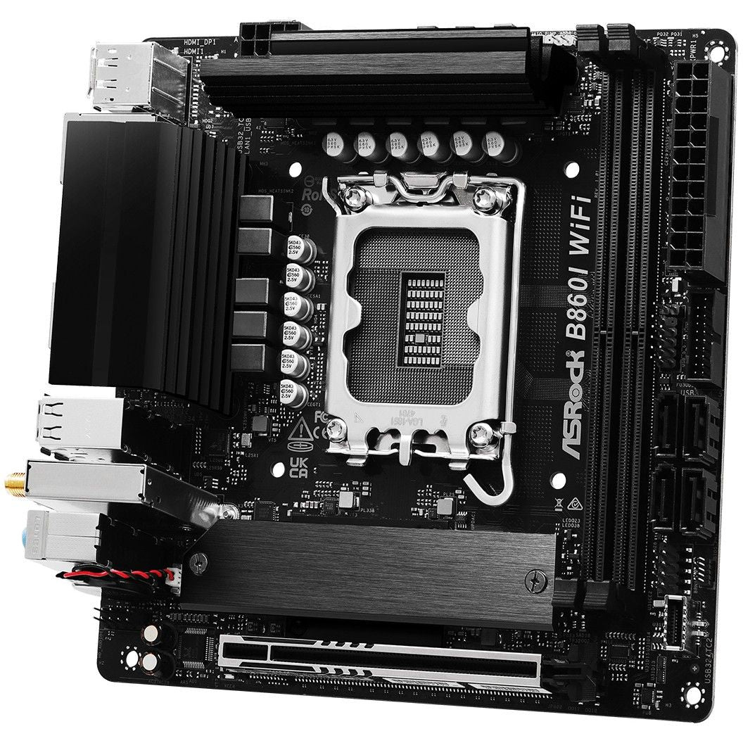 B860I WiFi 1851 mITX HDMI / DP DDR5