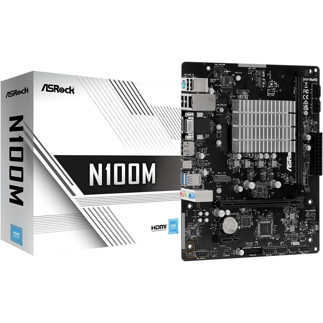 ASROCK N100M (Intel CPU onboard) (D)