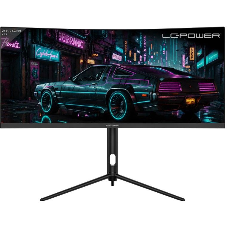 LC-Power 74.93cm (29.5") LC-M30UWFC UltraWide-Curved
