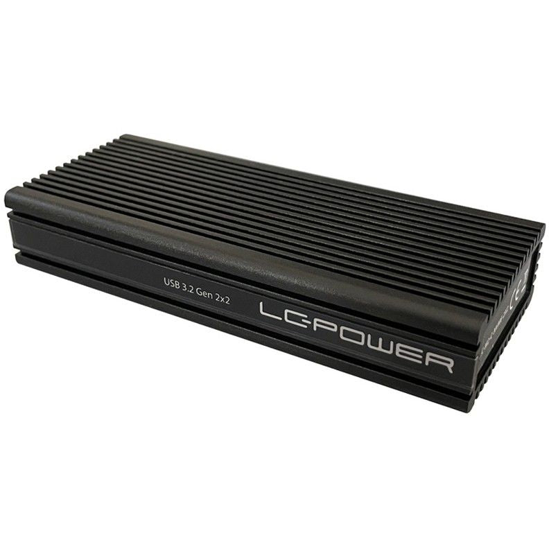 LC-Power LC-M2-C-NVME-2X2 storage drive enclosure