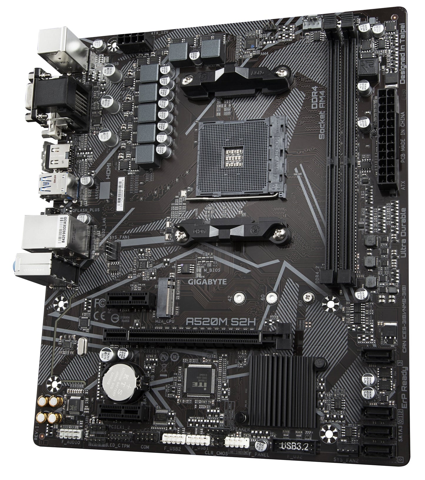 GIGABYTE A520M S2H motherboard