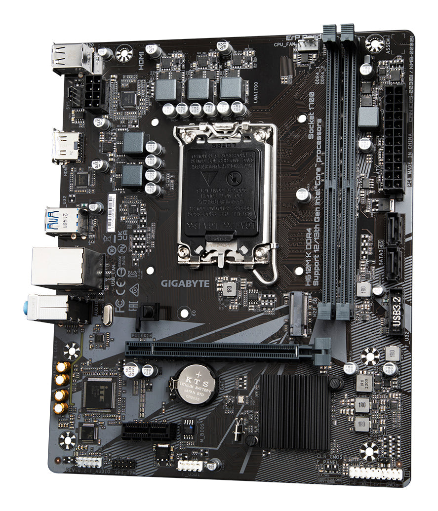 GIGABYTE H610M K DDR4 motherboard - TECHDIRECT Gigabyte - Ireland - Carlow - Dublin - Cork