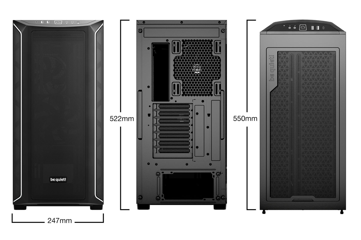 be quiet! Shadow Base 800 DX Black