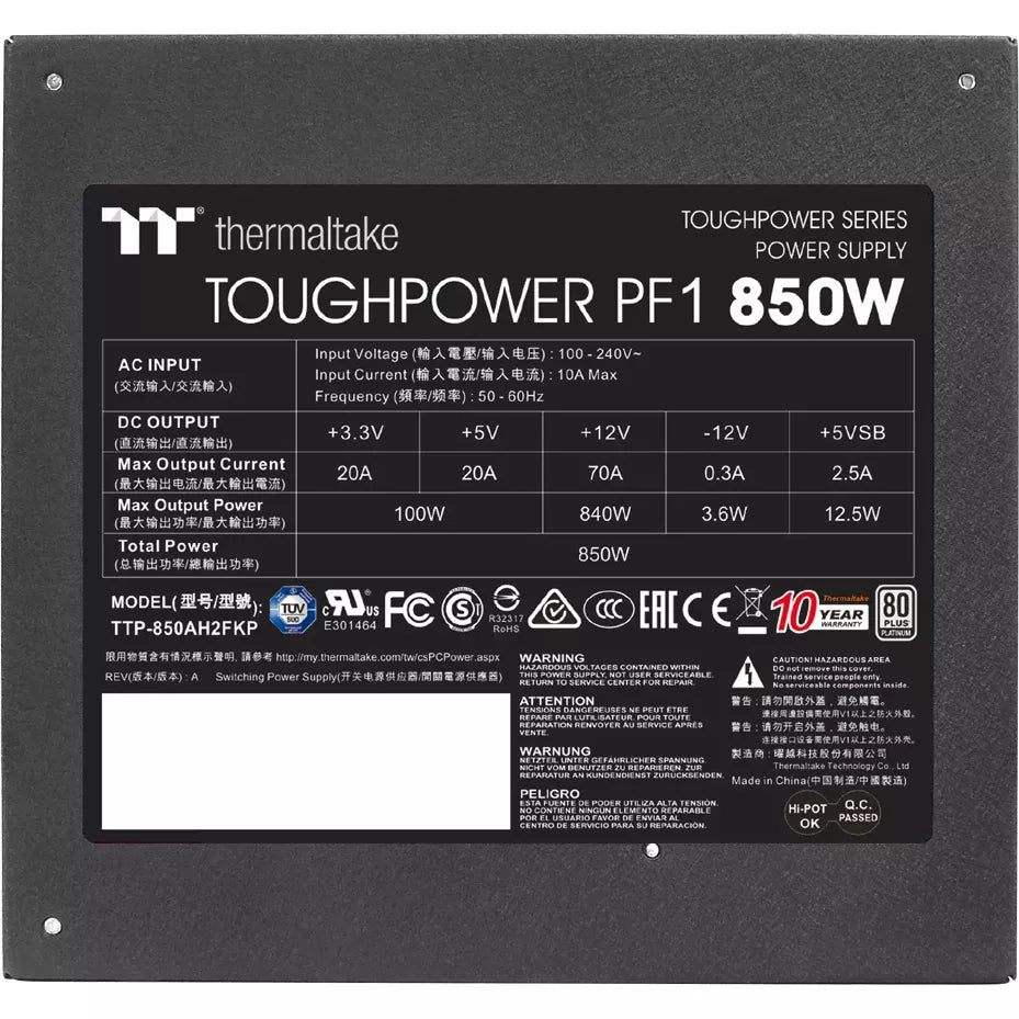 Thermaltake Toughpower PF1 power supply unit