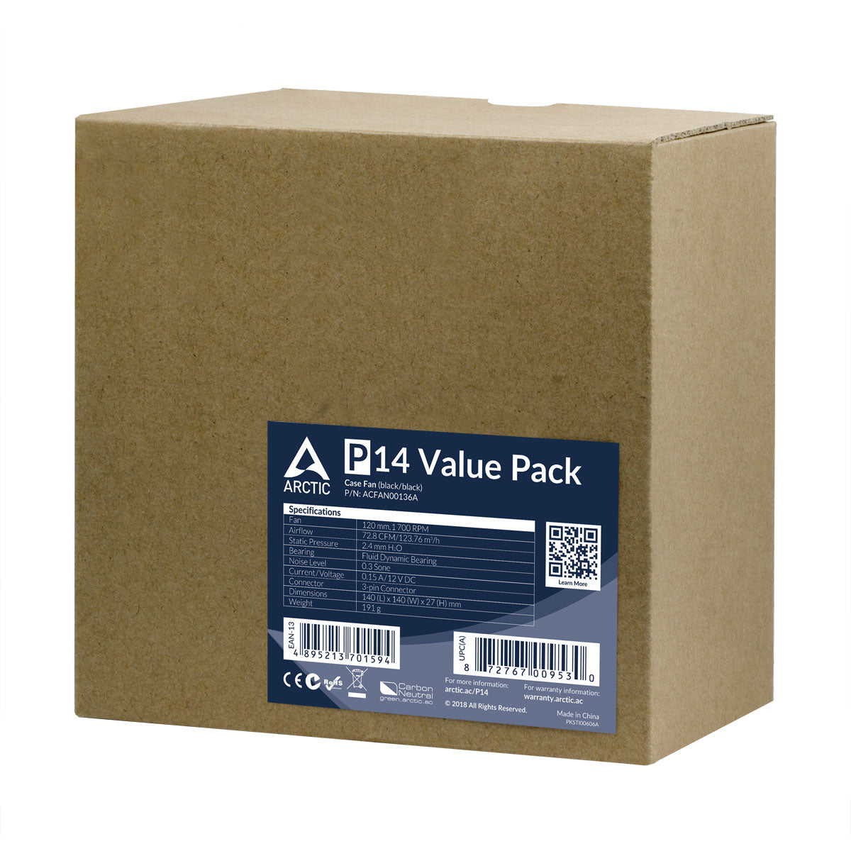 ARCTIC P14 Value Pack