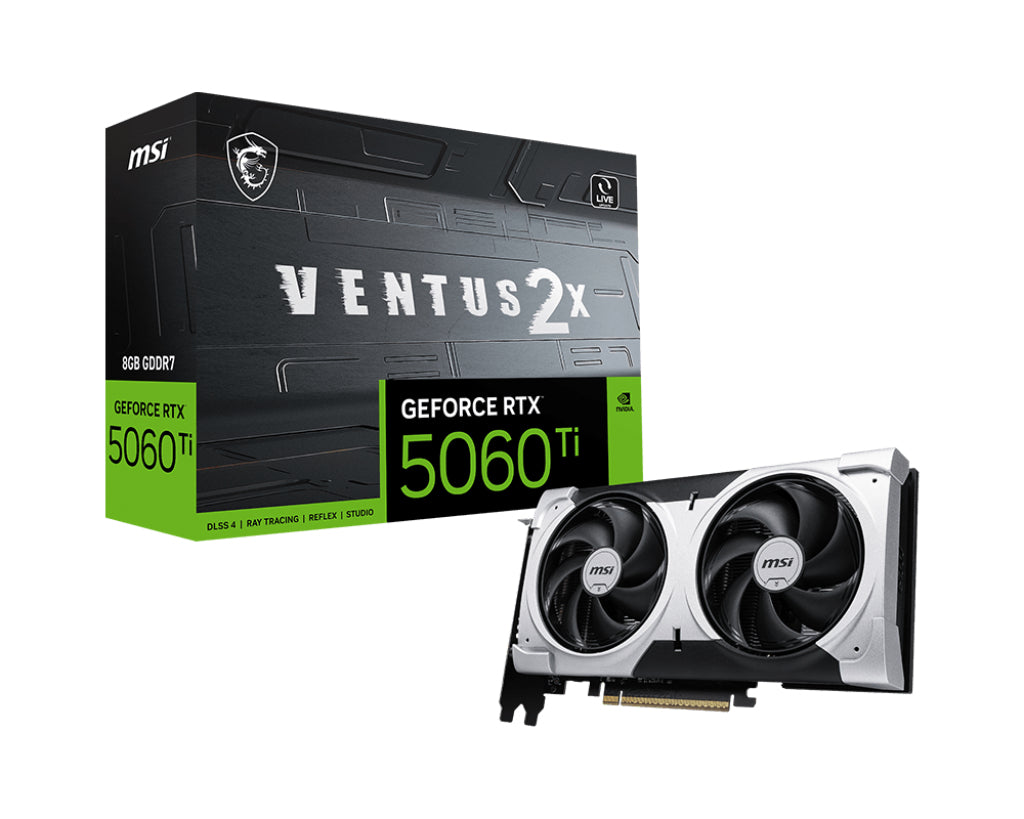 MSI GeForce RTX 5060 Ti 8G VENTUS 2X PLUS
