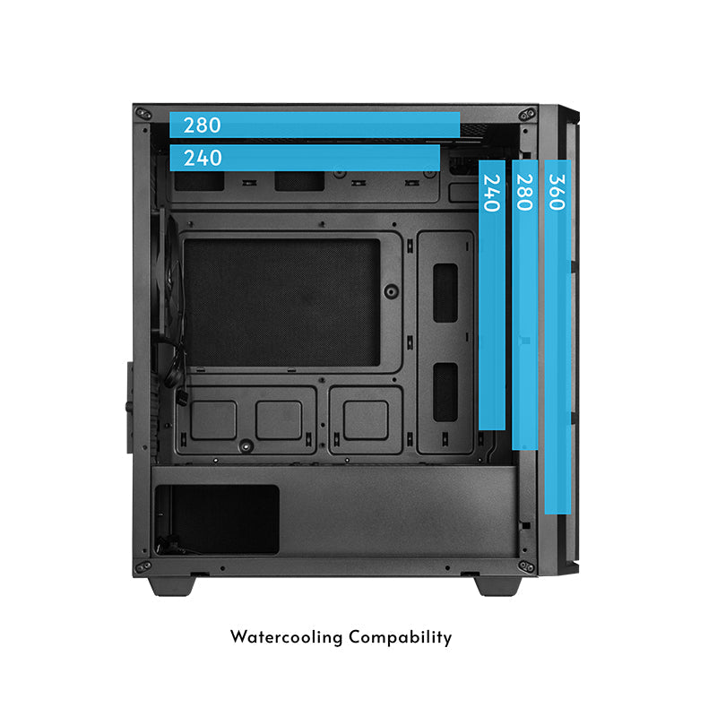 Chieftec AZ-01B-OP computer case