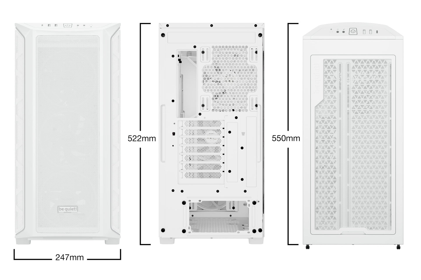 be quiet! Shadow Base 800 FX White