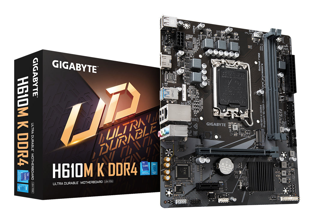 GIGABYTE H610M K DDR4 motherboard - TECHDIRECT Gigabyte - Ireland - Carlow - Dublin - Cork