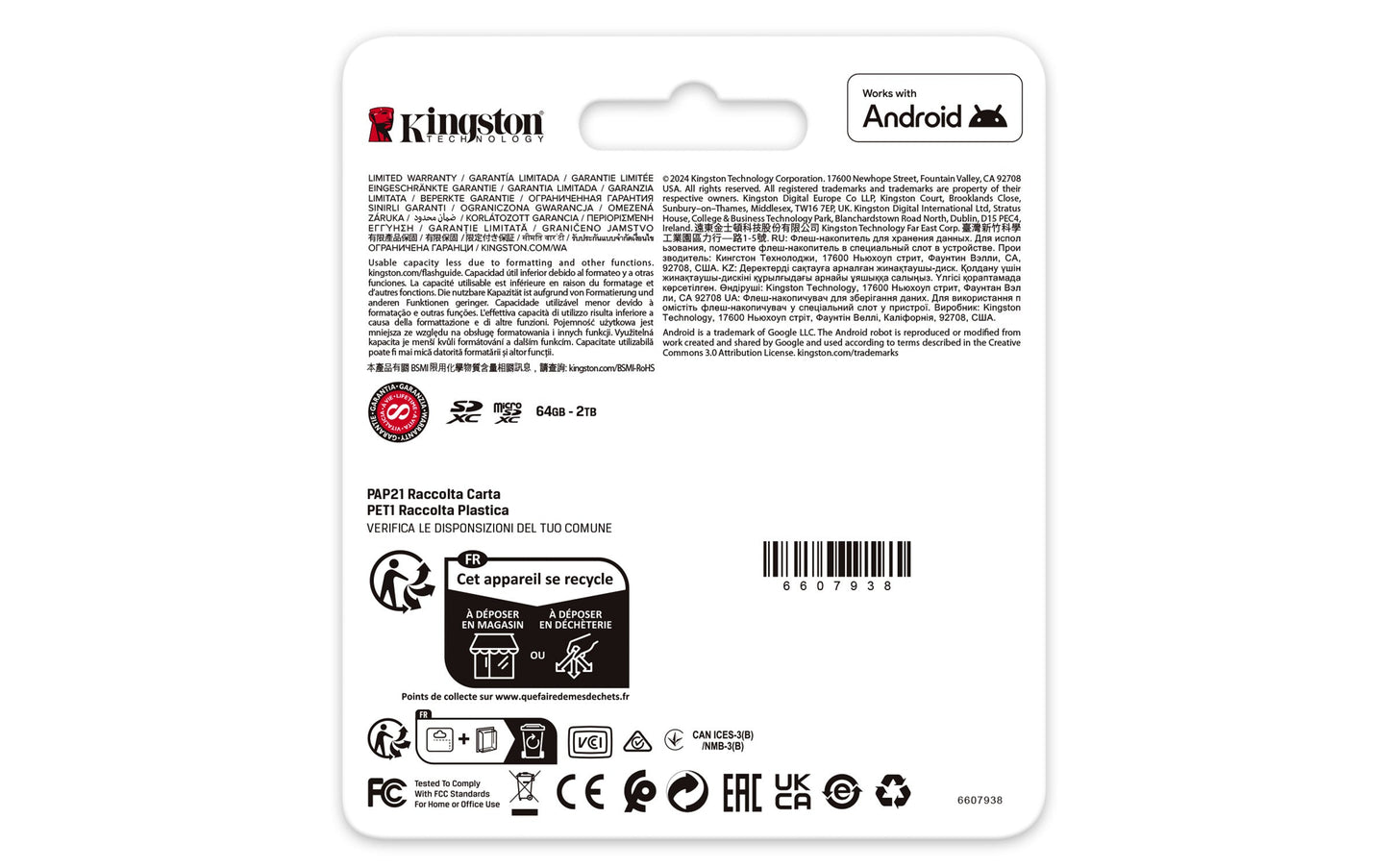 Kingston Technology Canvas Go! Plus