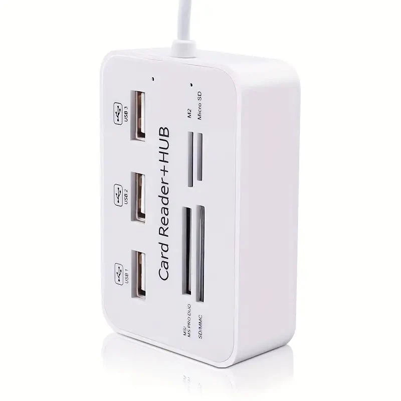MICRODRIVE 7-in-1 USB Card Reader Hub - TECHDIRECT GAMEFORCE.IE - Ireland - Carlow - Dublin - Cork