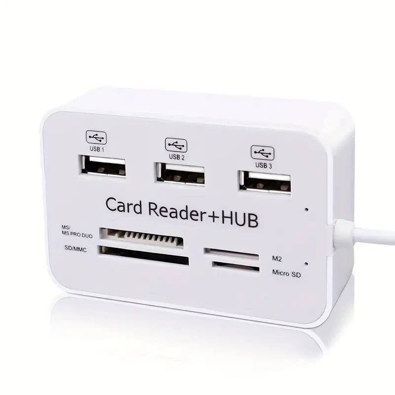 MICRODRIVE 7-in-1 USB Card Reader Hub - TECHDIRECT GAMEFORCE.IE - Ireland - Carlow - Dublin - Cork