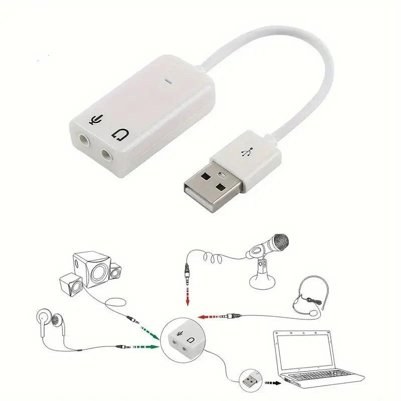 PC-Link USB External 7.1 Sound Card Adapter - TECHDIRECT GAMEFORCE.IE - Ireland - Carlow - Dublin - Cork