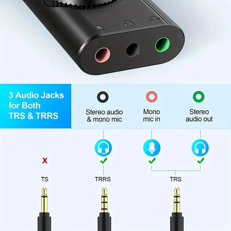 PC-Link USB Sound Card with Volume Control - TECHDIRECT GAMEFORCE.IE - Ireland - Carlow - Dublin - Cork
