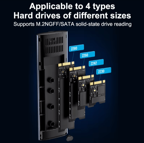 PC-Link External Hard Disk Box M.2 PC Case USB-C Gen1 5Gbp - TECHDIRECT GAMEFORCE.IE - Ireland - Carlow - Dublin - Cork