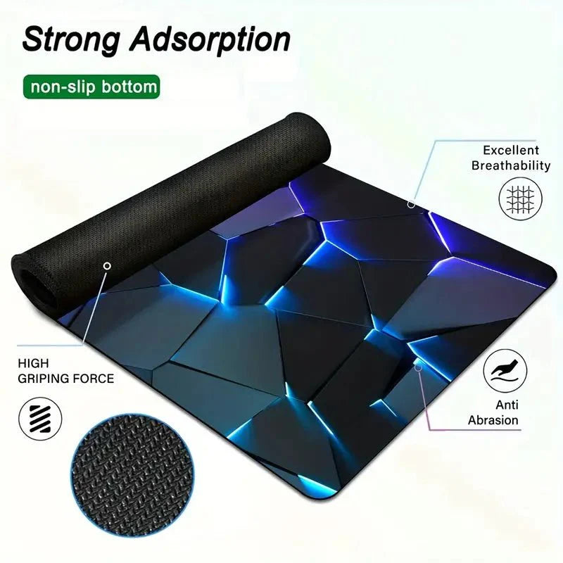 Geometric Gaming Mouse Pad 30cm x 80cm - TECHDIRECT GAMEFORCE.IE - Ireland - Carlow - Dublin - Cork