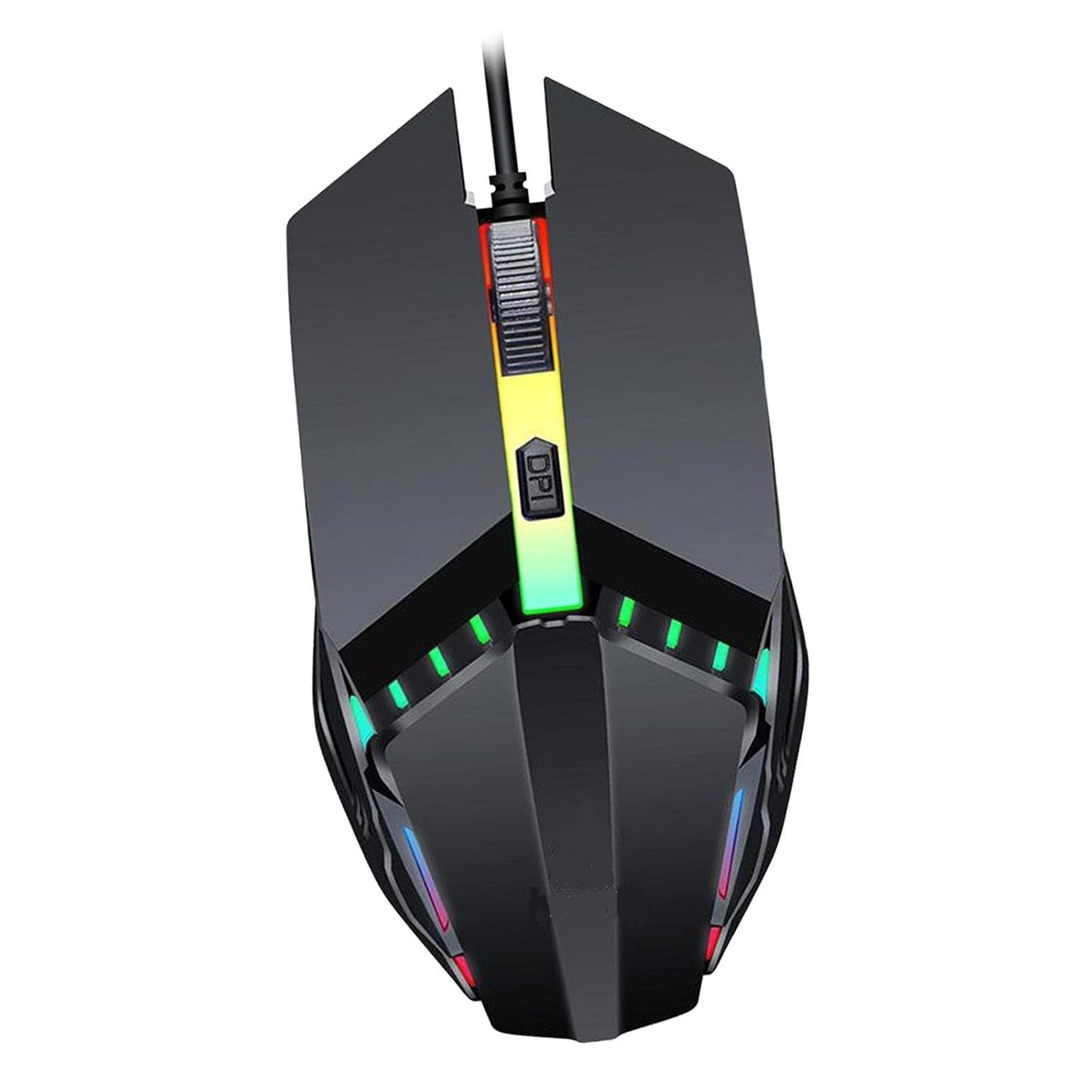 LED Backlit RGB Wired Gaming Mouse 1600 DPI Gamer Mouse - TECHDIRECT GAMEFORCE.IE - Ireland - Carlow - Dublin - Cork