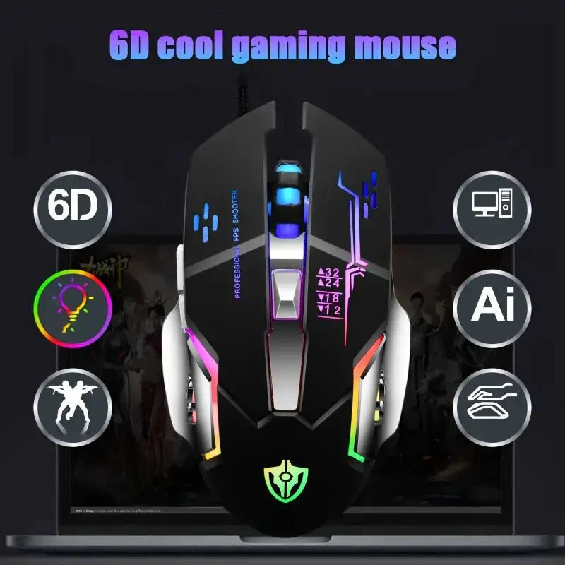 PC-Link High-Precision 3200DPI Backlit Gaming Mouse - TECHDIRECT GAMEFORCE.IE - Ireland - Carlow - Dublin - Cork