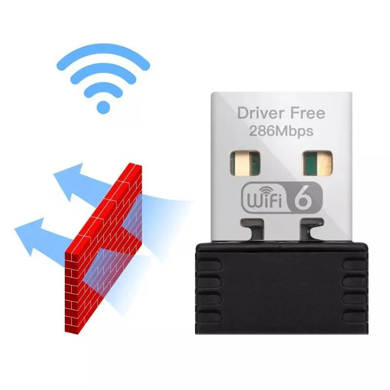 OPTFOCUS Wifi6 2.4G/5G 286mbps USB Wifi Adapter For PC - TECHDIRECT GAMEFORCE.IE - Ireland - Carlow - Dublin - Cork