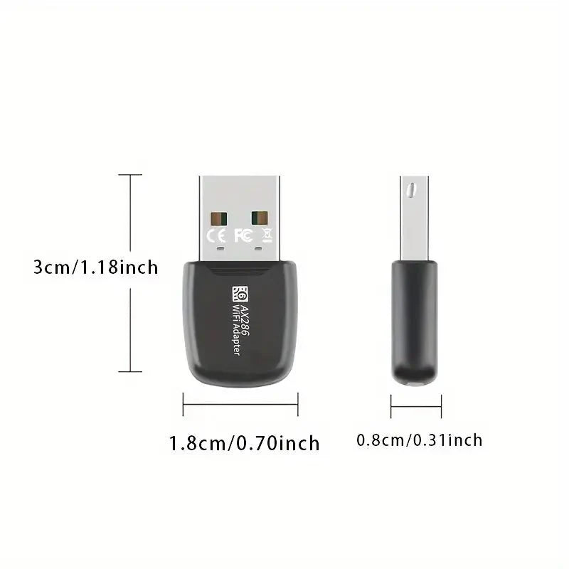 USB 286Mbps WiFi6 Wireless Adapter - TECHDIRECT GAMEFORCE.IE - Ireland - Carlow - Dublin - Cork