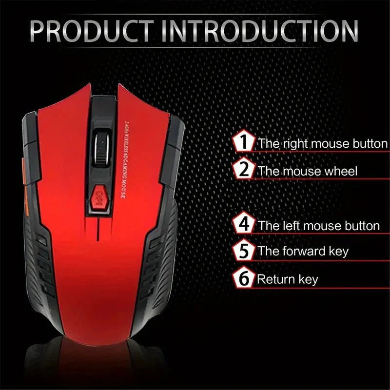 PC-Link 2.4GHz Wireless Optical Mouse Gaming - TECHDIRECT GAMEFORCE.IE - Ireland - Carlow - Dublin - Cork