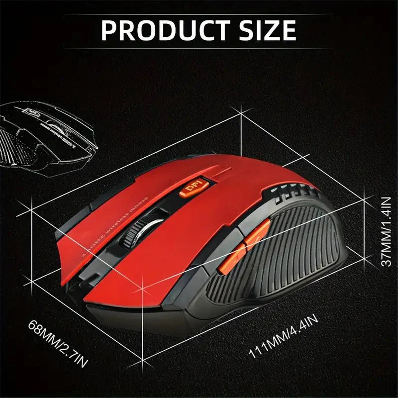 PC-Link 2.4GHz Wireless Optical Mouse Gaming - TECHDIRECT GAMEFORCE.IE - Ireland - Carlow - Dublin - Cork