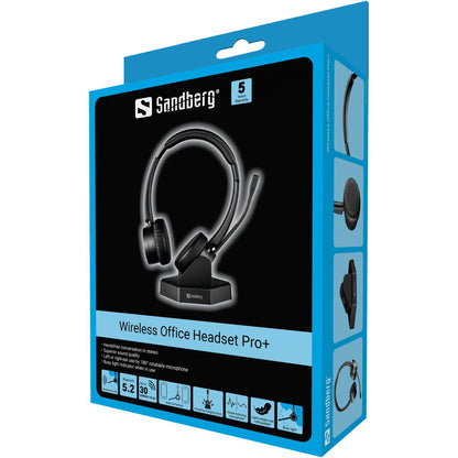 Sandberg Wireless Office Headset Pro+