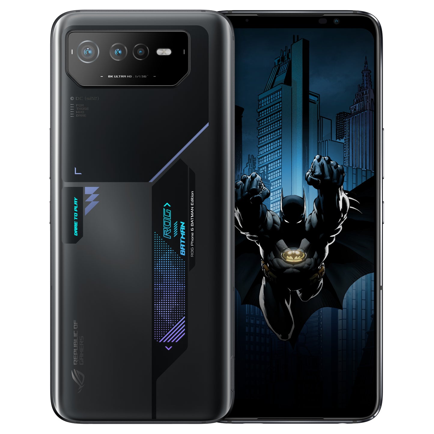 ASUS ROG Phone 6 AI2203-5B028E1 17.2 cm (6.78") Dual SIM Android 12 5G USB Type-C 12 GB 256 GB 6000 mAh Black