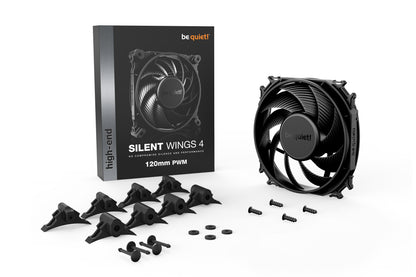 be quiet! SILENT WINGS 4 | 120mm PWM Computer case Fan 12 cm Black 1 pc(s)