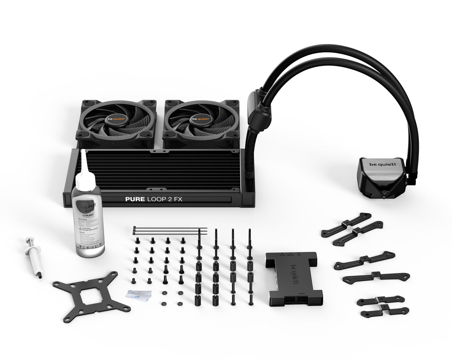 be quiet! Pure Loop 2 FX 240mm Processor All-in-one liquid cooler 12 cm Black 1 pc(s)