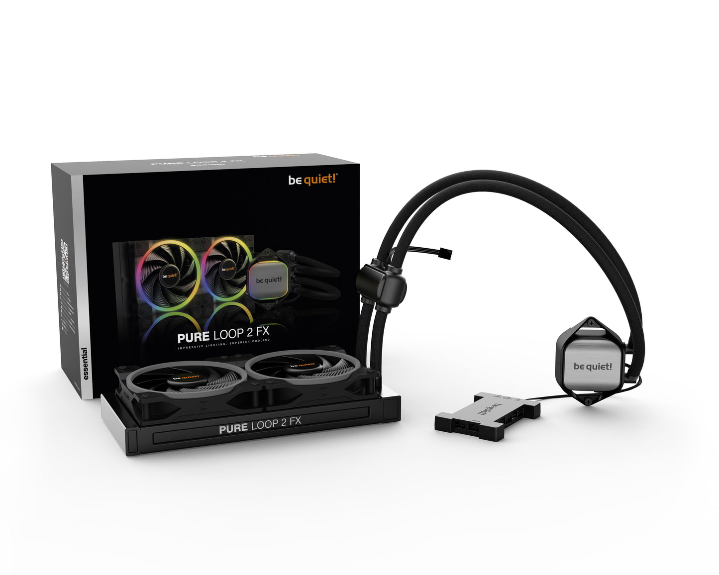 be quiet! Pure Loop 2 FX 240mm Processor All-in-one liquid cooler 12 cm Black 1 pc(s)