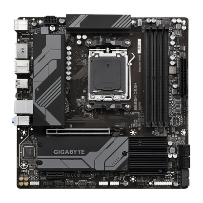 GIGABYTE B650M DS3H Motherboard - AMD Ryzen 9000 Series CPUs, 6+2+1 Phases VRM, up to 8000MHz DDR5 (OC), 2xPCIe 4.0 M.2, 2.5GbE LAN, USB 3.2 Gen 2