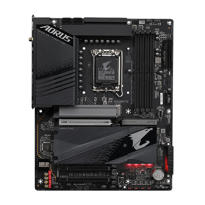 GIGABYTE Z790 AORUS ELITE AX Motherboard - Supports Intel Core 14th CPUs, 16*+2+１ Phases Digital VRM, up to 7600MHz DDR5 (OC), 4xPCIe 4.0 M.2, Wi-Fi 6E, 2.5GbE LAN, USB 3.2 Gen 2x2