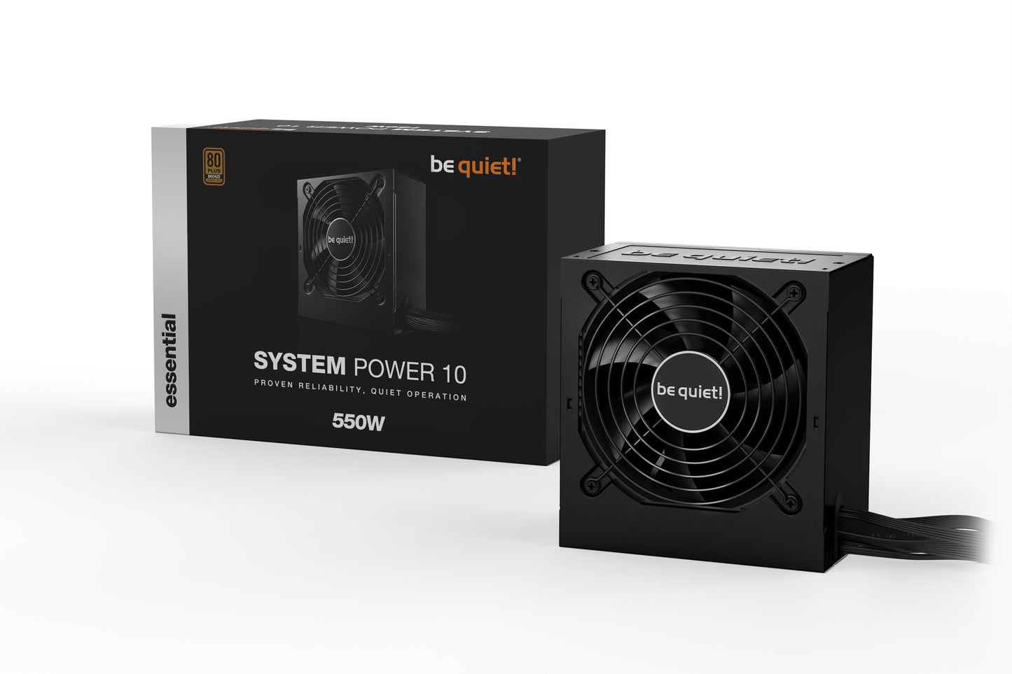 be quiet! System Power B10 power supply unit 550 W 20+4 pin ATX ATX Black