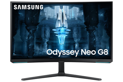 Samsung G85NB computer monitor 81.3 cm (32") 3840 x 2160 pixels 4K Ultra HD LED White