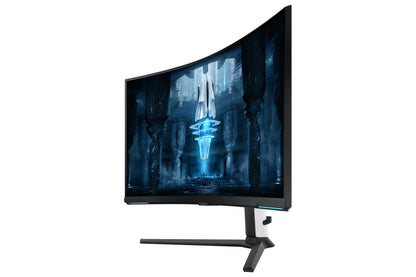 Samsung G85NB computer monitor 81.3 cm (32") 3840 x 2160 pixels 4K Ultra HD LED White