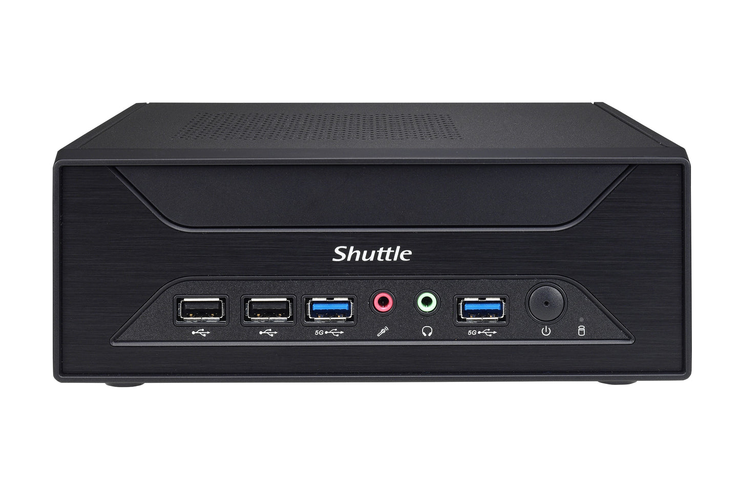 Shuttle XPC slim Barebone XH510G - S1200, Intel H510, 1xDP, 1xHDMI, 1x PCI-E 16X, 1x LAN, 1x 2.5", 2x M.2, 24/7 permanent operation