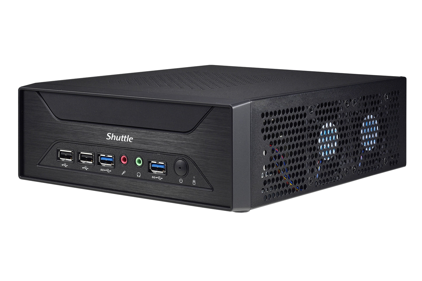 Shuttle XPC slim Barebone XH510G - S1200, Intel H510, 1xDP, 1xHDMI, 1x PCI-E 16X, 1x LAN, 1x 2.5", 2x M.2, 24/7 permanent operation