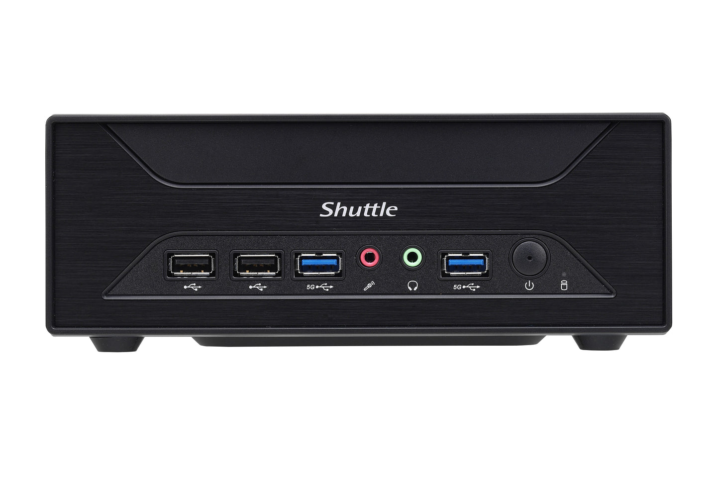 Shuttle XPC slim Barebone XH510G - S1200, Intel H510, 1xDP, 1xHDMI, 1x PCI-E 16X, 1x LAN, 1x 2.5", 2x M.2, 24/7 permanent operation