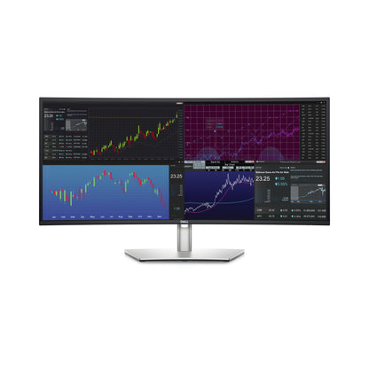 DELL UltraSharp U3423WE LED display 86.7 cm (34.1") 3440 x 1440 pixels UltraWide Quad HD LCD Silver